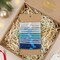Wrapables Braided Elastic Hair Ties for Women, No Damage Hairbands for Thick Ponytails (15pcs), Blues